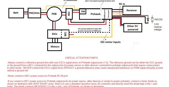 Pixhawk 2 Wiring Diagram Pixhawk Powering Critical attention Points Wiki Complementary