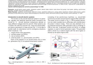 Plane Power Wiring Diagram Pdf Electric Power System Of Tu 154m Passenger Aircraft