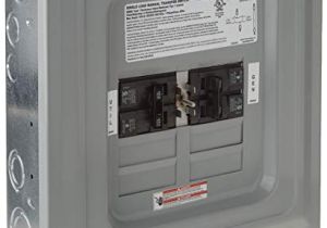 Portable Generator Manual Transfer Switch Wiring Diagram Generac 6333 60 Amp Single Load Double Pole Manual Transfer Switch