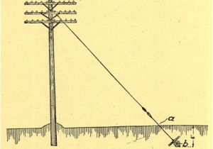 Power Pole Anchor Wiring Diagram Anchors Guys and Catenary Spans the song Of the Open Wire
