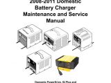 Powerdrive 2 Model 22110 Wiring Diagram 2008 2011 Domestic Battery Charger Maintenance and Service