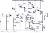 Powered Subwoofer Wiring Diagram High Power Audio Amplifier Circuit Diagram 100 Watts Into A 4 Ohms