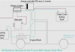 Prado 150 Dual Battery Wiring Diagram Battery isolator Wiring Diagram with Converter