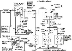 Precision Fuel Pump Wiring Diagram 1989 ford F 250 Fuel System Diagram Schema Diagram Database