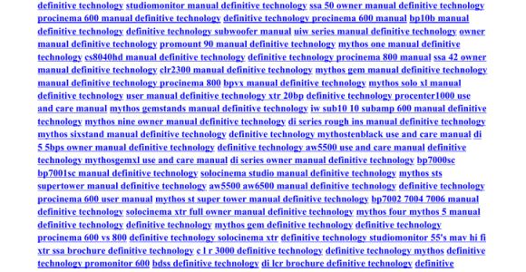 Procinema 600 Wiring Diagram Prostand 100 200 1000 Manual Definitive Technology Free Manualzz Com