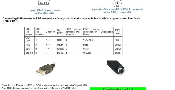 Ps2 Keyboard to Usb Wiring Diagram Male Usb to Ps 2 Wiring Diagram Usb to Micro Usb Wiring Diagram Me