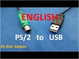 Ps2 Keyboard to Usb Wiring Diagram Ps2 to Usb How to Convert A Mouse Ps 2 Youtube
