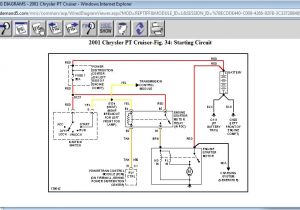 Pt Cruiser Starter Wiring Diagram Pt Cruiser Wiring Schematic Wiring Diagram