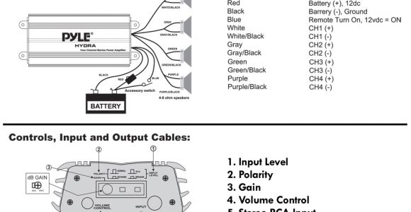 Pyle Hydra Amp Wiring Diagram Pyle Plmra620 Amplifier Wiring Diagram Wiring Diagram Srcons