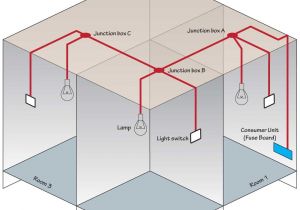 Radial Lighting Circuit Wiring Diagram Multi Point Radial Lighting Circuit Using Junction Boxes Lighting