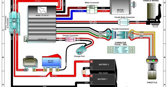 Razor Mx350 Wiring Diagram Razor E325 Electric Scooter Parts Electricscooterparts Com