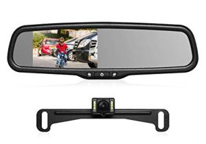 Rear View Mirror Wiring Diagram Amazon Com Auto Vox T2 Backup Camera Kit Oem Rear View Mirror