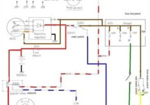 Rectifier Regulator Wiring Diagram Regulator Rectifier Combo with Points Wiring Diagram Xs650