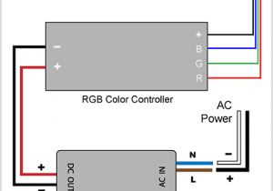 Rgb Led Strip Wiring Diagram 88light Flexible Rgb Led Strip Light to Color Controller