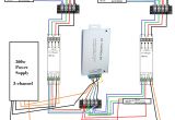Rgb Led Strip Wiring Diagram Led Strip Multiple Leds One Controller Diagram