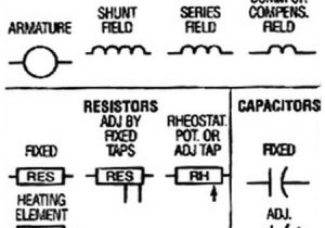 Rheostat Wiring Diagram Electrical Schematic Symbols Names and Identifications Motors