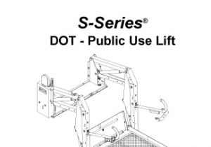 Ricon Lift Wiring Diagram S Seriesa