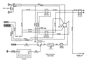 Riding Mower Wiring Diagram Wiring Diagram Craftsman 917 273761 Electrical Schematic Wiring