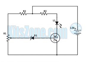Rl B1003 Battery Indicator Wiring Diagram Simple Battery Monitor Circuit Diagram Using Npn