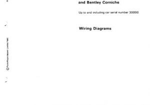 Rolls Royce Silver Spur Wiring Diagram W Wiring Diagrams Part 1