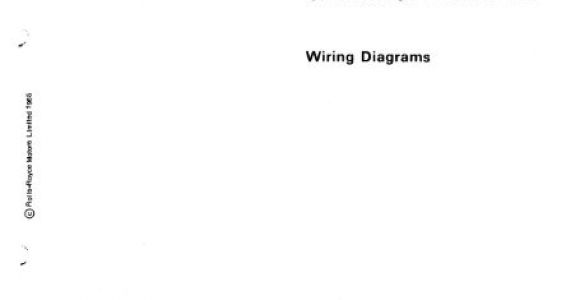Rolls Royce Silver Spur Wiring Diagram W Wiring Diagrams Part 1