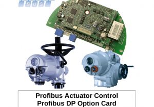 Rotork Iq Wiring Diagram Profibus Actuator Control Profibus Dp Option Card Installation