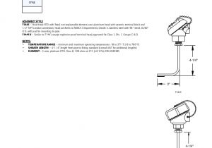 Rtd Transmitter Wiring Diagram Special Rtd Temperature Sensor Configuration for Heat Trace Applicati