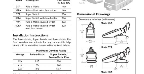 Rule A Matic Float Switch Wiring Diagram Float Switch Wiring Diagram 2 Iron Wire Diagram Tank Float Switch