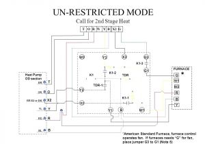 Rv Comfort Zc thermostat Wiring Diagram Standard thermostat Wiring Simple American Standard Heat Pump
