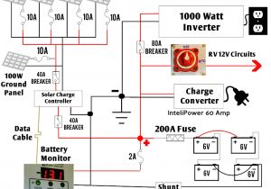 Rv solar Panel Wiring Diagram Diy solar Generator Diagram Wiring Diagram Query