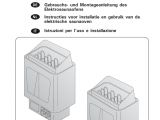 Sauna Heater Wiring Diagram Gebrauchs Und Montageanleitung Manualzz Com Sauna Heater Wiring Diagram Gebrauchs Und Montageanleitung Manualzz Com