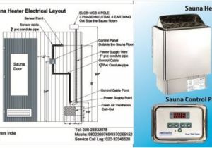 Sauna Heater Wiring Diagram Sauna Bath Construction Details at Rs 900 Cft A A A A A A A A