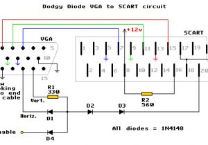 Scart to S Video Wiring Diagram How to Use A Scart Tv as A Monitor for Mame