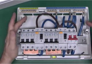 Shed Consumer Unit Wiring Diagram Dual Rcd Consumer Unit Youtube