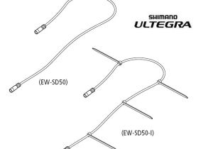 Shimano Ultegra Di2 Wiring Diagram Shimano Di2 Stromkabel Ew Sd50