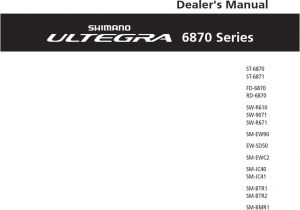 Shimano Ultegra Di2 Wiring Diagram Shimano Ultegra Di2 6870 Manual Instructions Pdf Battery Charger Shimano Ultegra Di2 Wiring Diagram Shimano Ultegra Di2 6870 Manual Instructions Pdf Battery Charger
