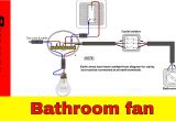 Shower isolator Switch Wiring Diagram How to Wire Bathroom Fan Uk Youtube