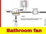 Shower isolator Switch Wiring Diagram How to Wire Bathroom Fan Uk Youtube