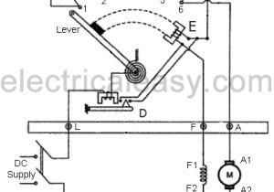 Shunt Wound Dc Motor Wiring Diagram Starting Methods Of A Dc Motor Electricaleasy Com