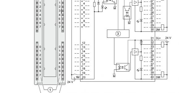 Siemens S7 200 Wiring Diagram Profibus Connector A 6es7323 1bl00 0aa0
