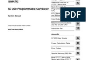 Siemens S7 200 Wiring Diagram S7 200 Programmable Controller Step 7 Micro Win