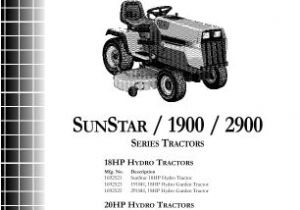 Simplicity Sunstar Wiring Diagram 1692521 Simplicity Sunstar 18 Hp Hydrostatic Lawn Tractor Parts Diagrams