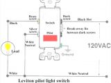 Single Light Switch Wiring Diagram Wiring Diagram for Single Pole Switch with Pilot Light New Wiring