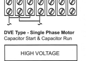 Single Phase Capacitor Start Capacitor Run Motor Wiring Diagram Lafert north America Training Center