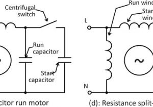 Single Phase Capacitor Start Capacitor Run Motor Wiring Diagram Xx 2312 Split Phase Motor Schematic Wiring Diagram