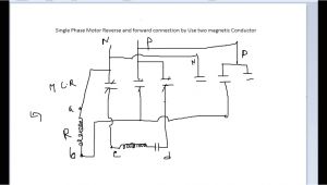 Single Phase Motor forward Reverse Wiring Diagram Single Phase Motor Wiring Diagram forward Reverse Best Of Single