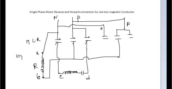 Single Phase Motor forward Reverse Wiring Diagram Single Phase Motor Wiring Diagram forward Reverse Best Of Single