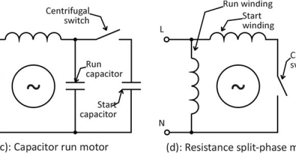 Single Phase Motor Wiring Diagram with Capacitor Start Capacitor Run What is the Wiring Of A Single Phase Motor Quora