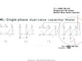 Single Phase Motor Wiring Diagram with Capacitor Start Capacitor Run Wiring Diagram Of Single Phase Motor with Capacitor Bcberhampur org