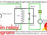 Single Pole Relay Wiring Diagram 4 Wire Relay Diagram Electrical Schematic Wiring Diagram